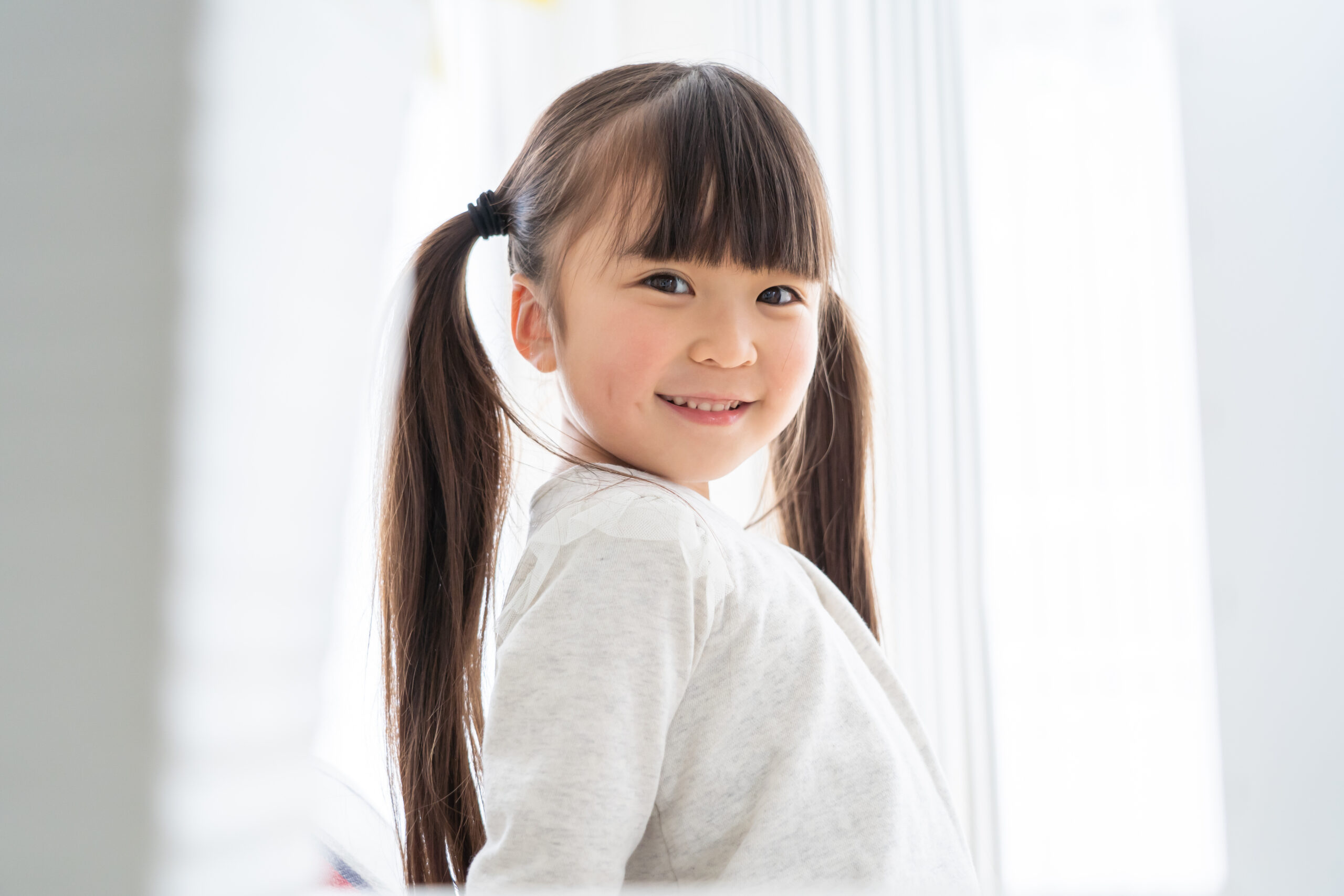 笑顔の子供